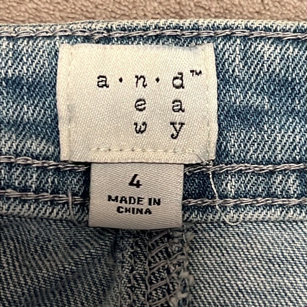 A New Day Button Front Denim Skirt - Picture 2 of 8